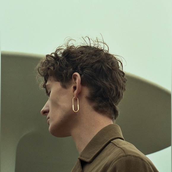 MARIA BLACK Single Gold Chance Earring - Picture 3 of 9